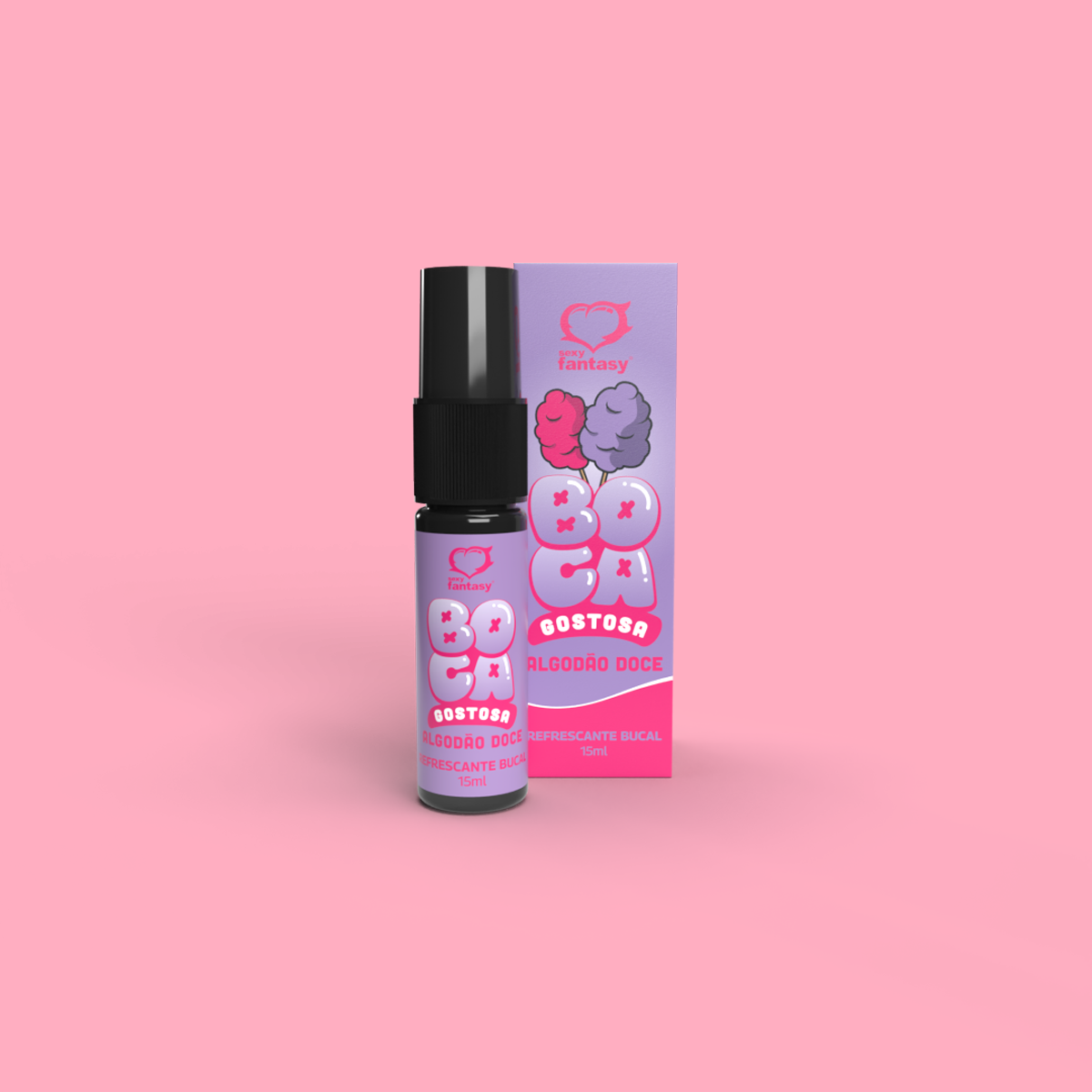 Spray Refrescante Bucal - Sexy Fantasy Boca Gostosa | 15 ml | Disponível em 6 Sabores - 2