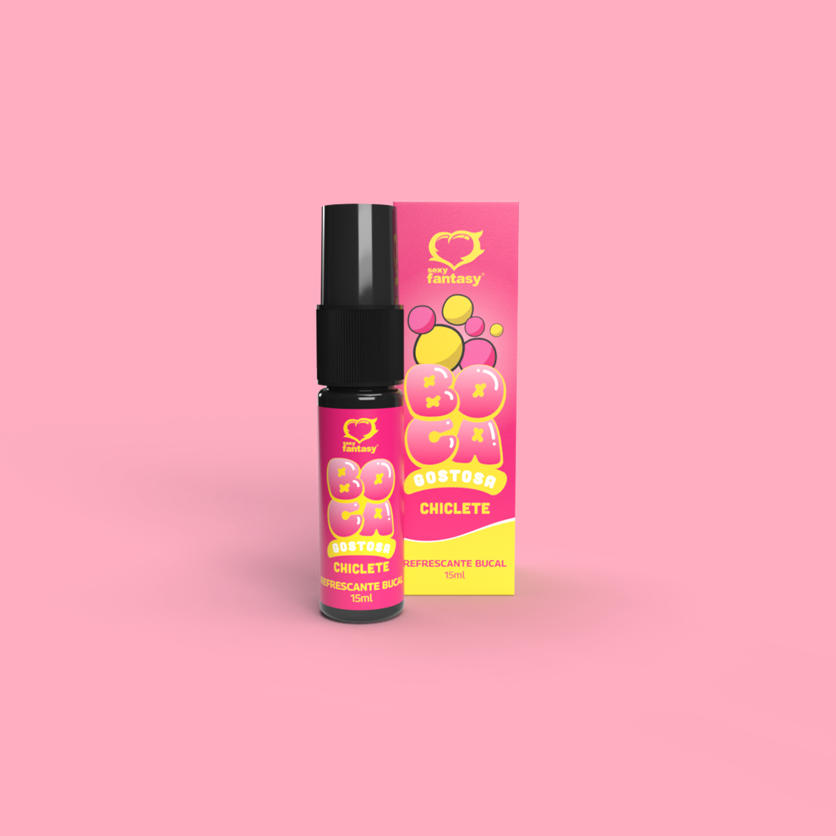 Spray Refrescante Bucal - Sexy Fantasy Boca Gostosa | 15 ml | Disponível em 6 Sabores - 3
