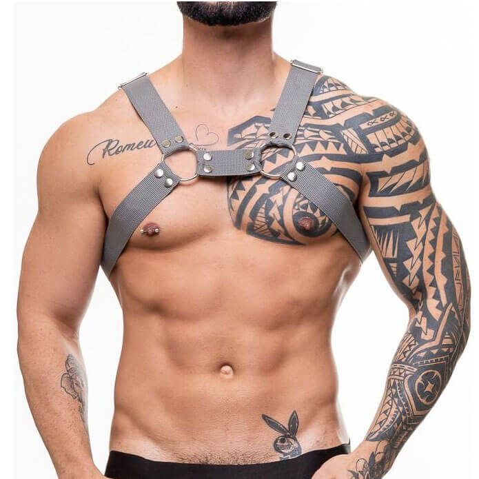 Arreio Harness Pochete com Tiras Ajustáveis - Steves Designer | Disponível em 4 Cores - 8