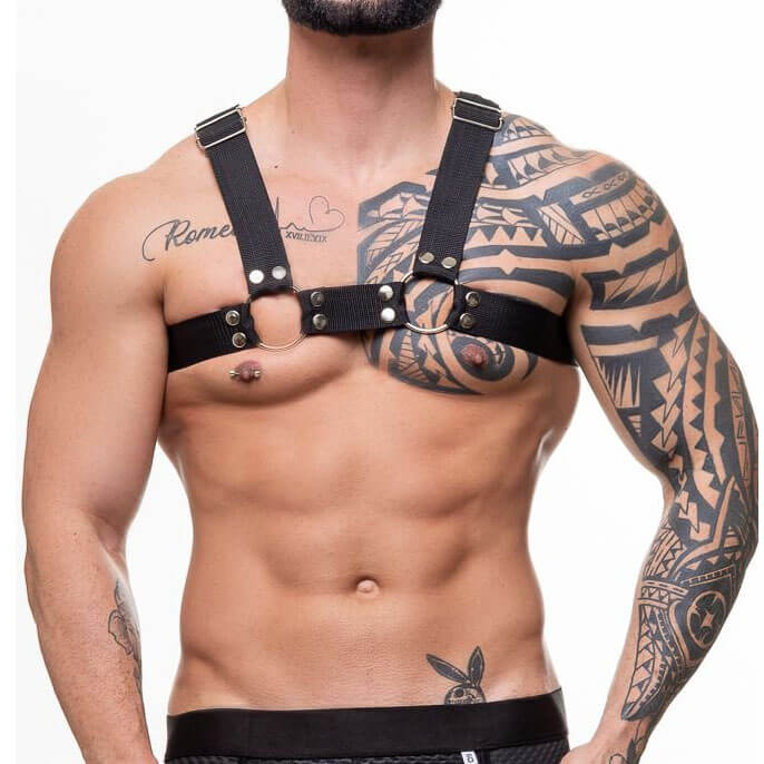 Arreio Harness Pochete com Tiras Ajustáveis - Steves Designer | Disponível em 4 Cores - 17