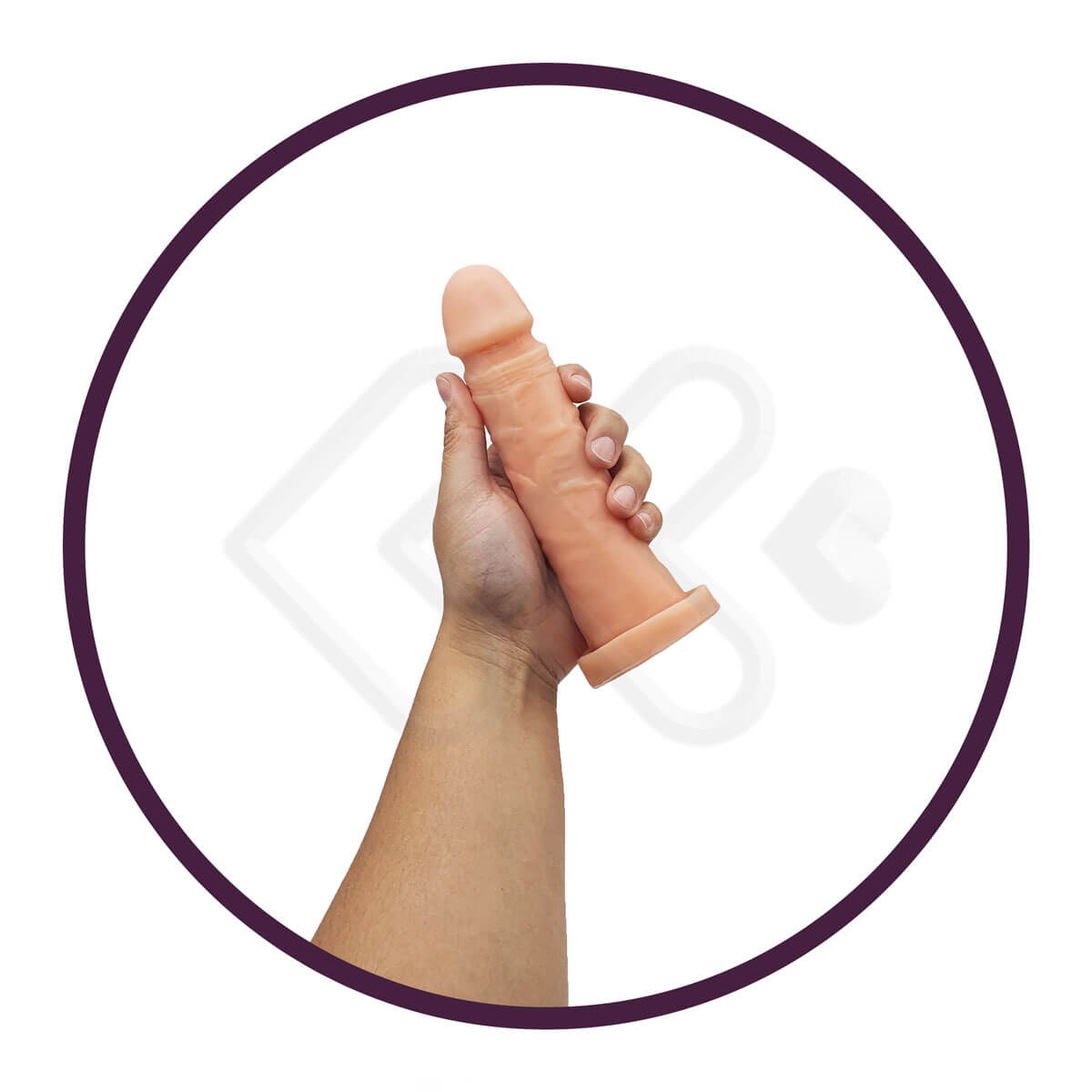 Cinta Peniana em Couro Sintético com Prótese em Forma de Pênis - Steves Designer | Tamanho Único | 15,7 x 3,7 cm - 5