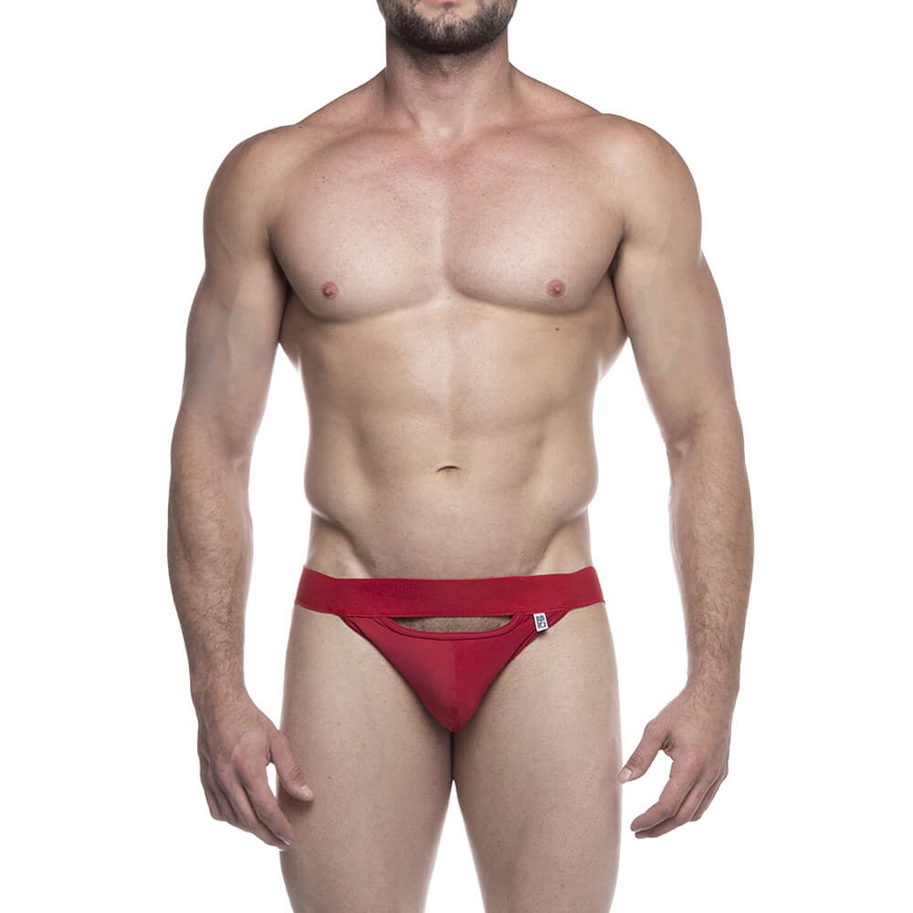 Cueca JockStrap Tapa Sexo com Recorte Frontal - Steves Designer | Disponível em 3 Cores - 5