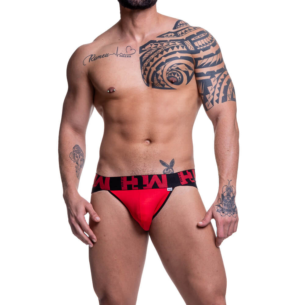 Cueca Sunga Grega com Elástico Estampado - Steves Designer | Tamanho Único | Disponível em 3 Cores - 3