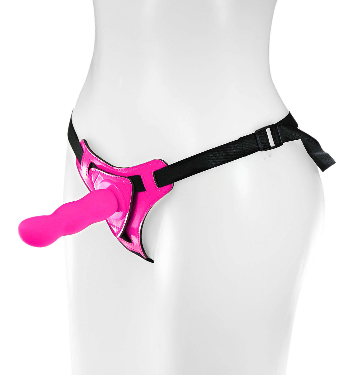 Cinta Peniana com Penetrador Ondulado em Silicone - Strap On Deep Climax | 12,3 x 3,5 cm | Disponível em 4 Cores - 12