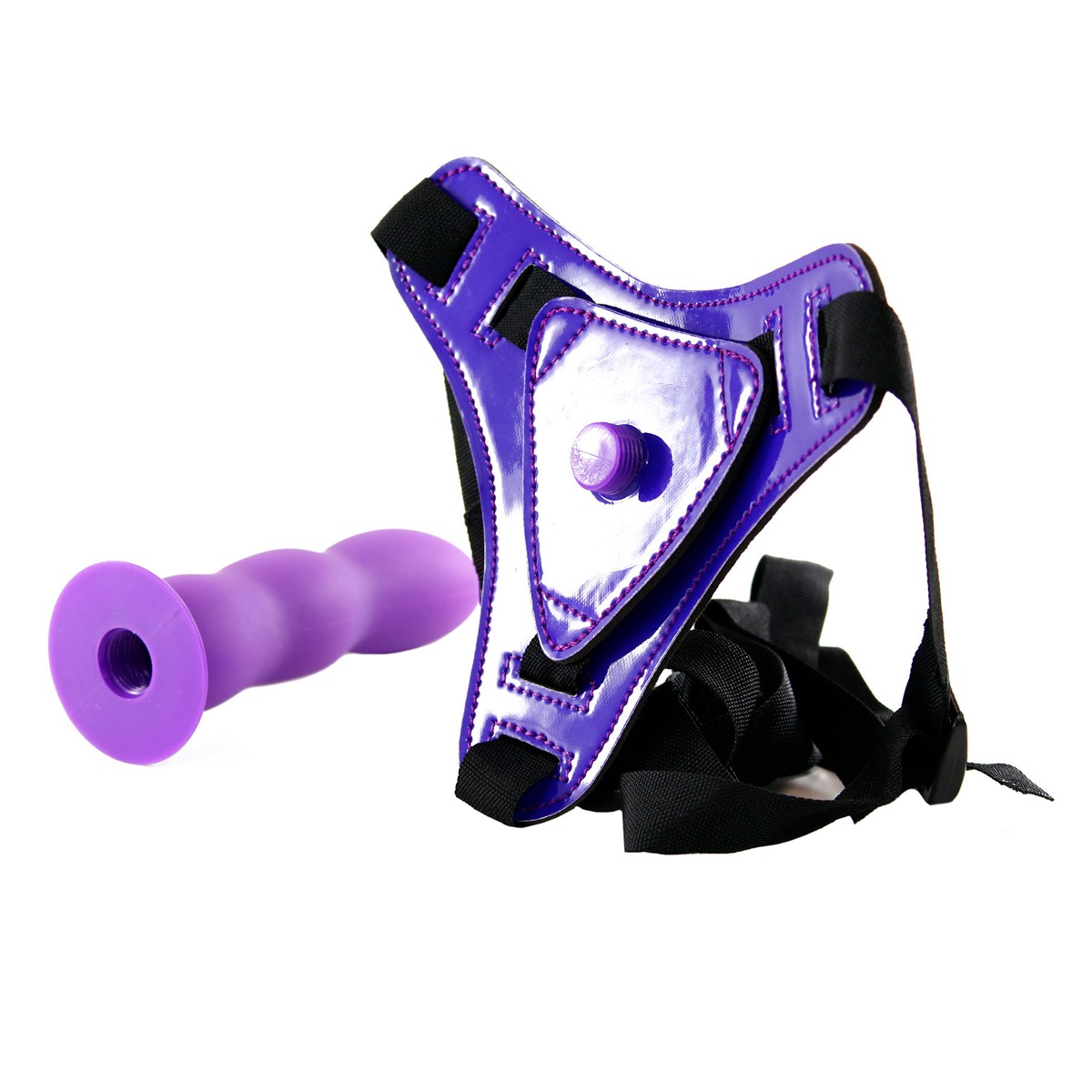 Cinta Peniana com Penetrador Ondulado em Silicone - Strap On Deep Climax | 12,3 x 3,5 cm | Disponível em 4 Cores - 10