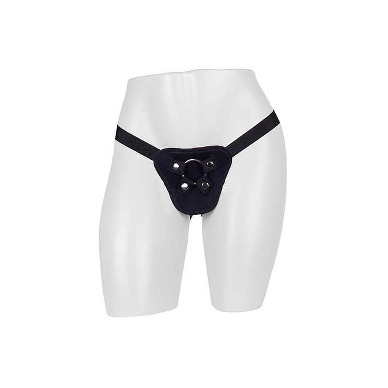 Cinta Peniana Ajustável com Apoio Lombar - Strap On Fetiche em Neoprene Plus | Disponível em 2 Cores - 5