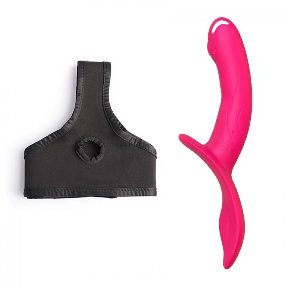 Strap On em Silicone com 7 Modos de Vibração, Controle Remoto Sem Fio e Recarregável - I-moon Pretty Beauty | Disponível em 2 Cores - 7