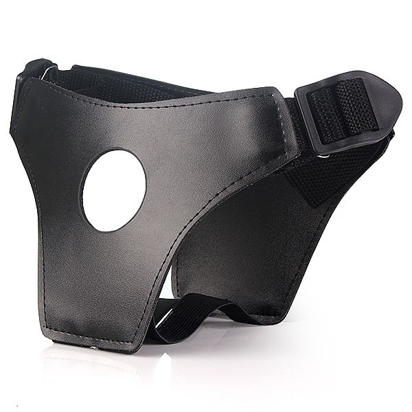Prótese com Formato de Pênis Curvado com Glande Definida e Cinta -  Strap On Tyranus | 17 x 4 cm - 4