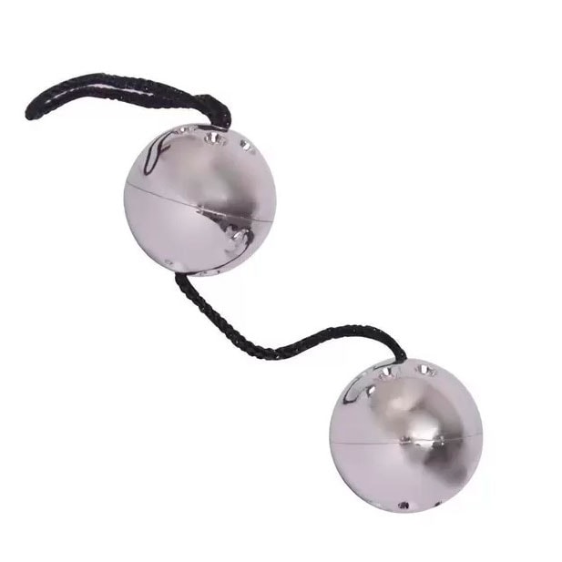 Conjunto de Pompoar Cromado com 2 Bolas - Submission | 58 g - 2