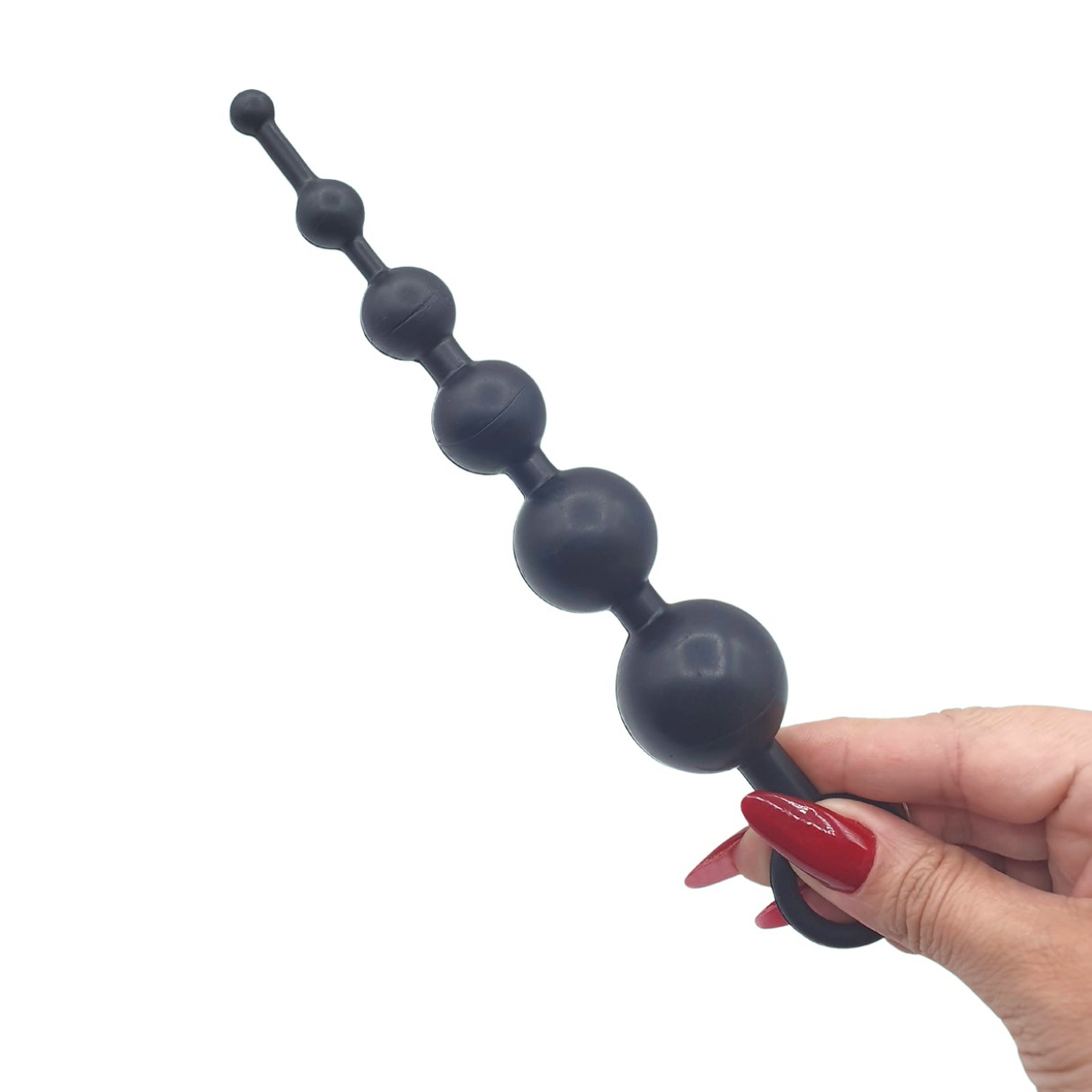 Plug Anal com 6 Esferas para Estimulação - Submission | 16 cm - 3