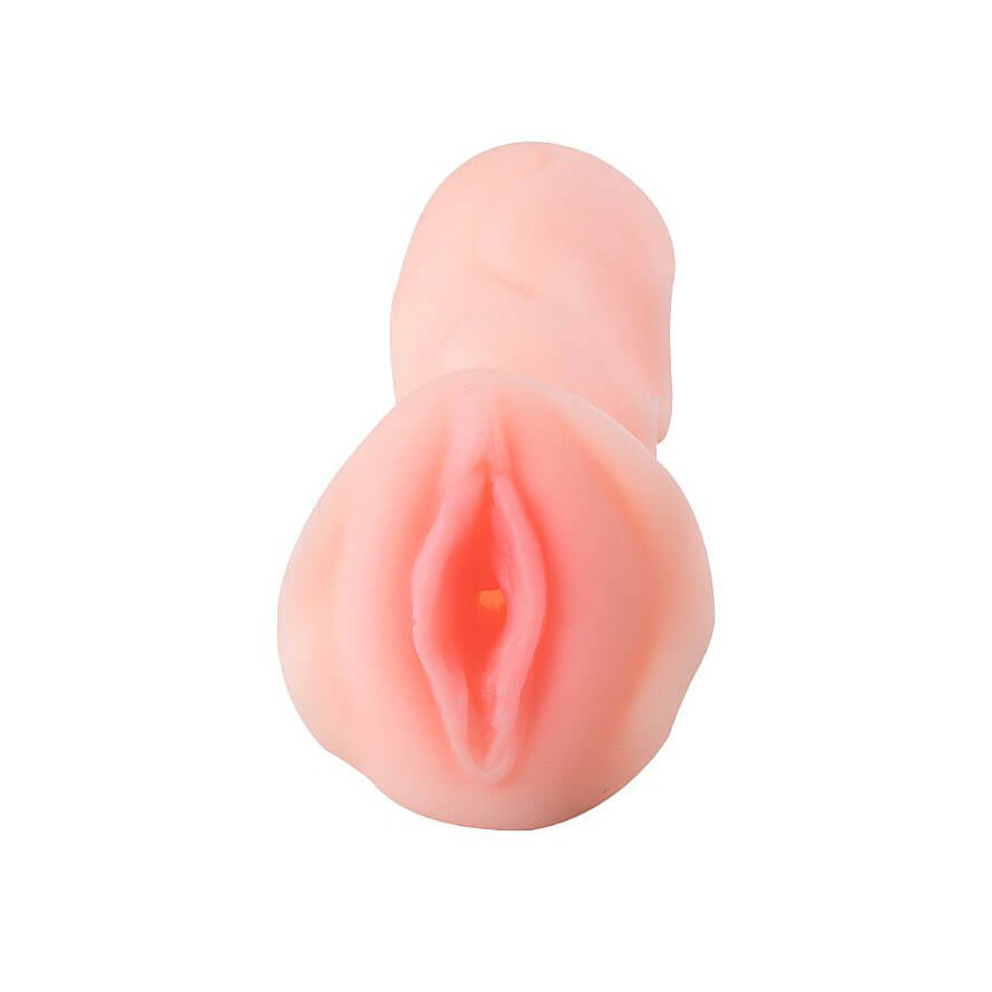Masturbador Masculino em Cyberskin com Formato de Vagina - Super Real 05 | 12,8 x 4,6 cm - 3