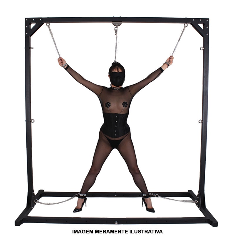 Suporte Tipo Trave para Shibari em Metal - Sex Furniture - 2