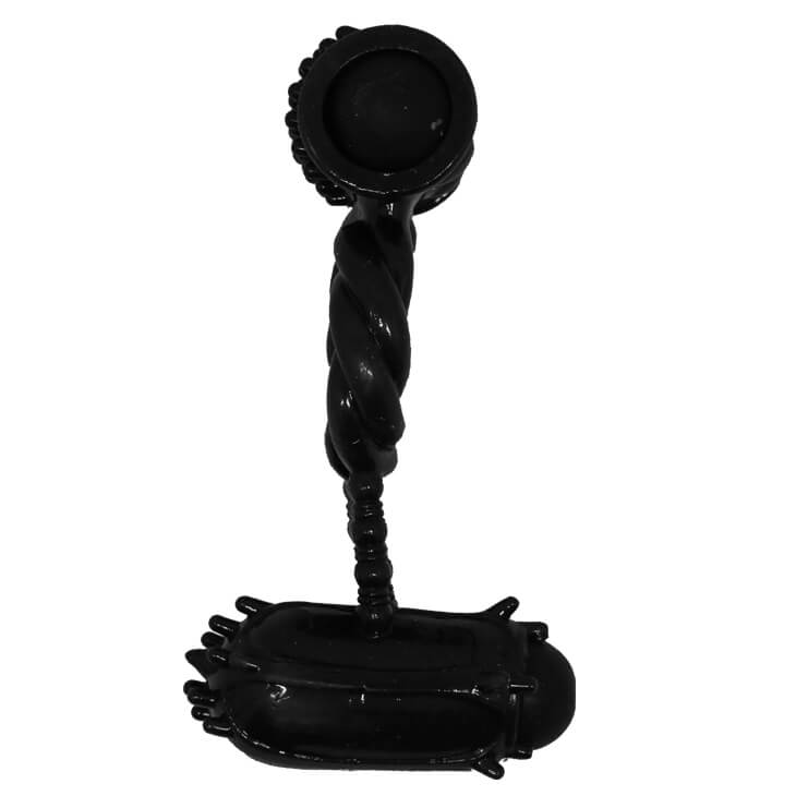 Anel Peniano em Silicone Flexível com Vibração, Estimulador de Clitóris e Períneo - Baile Sweet Ring - 3