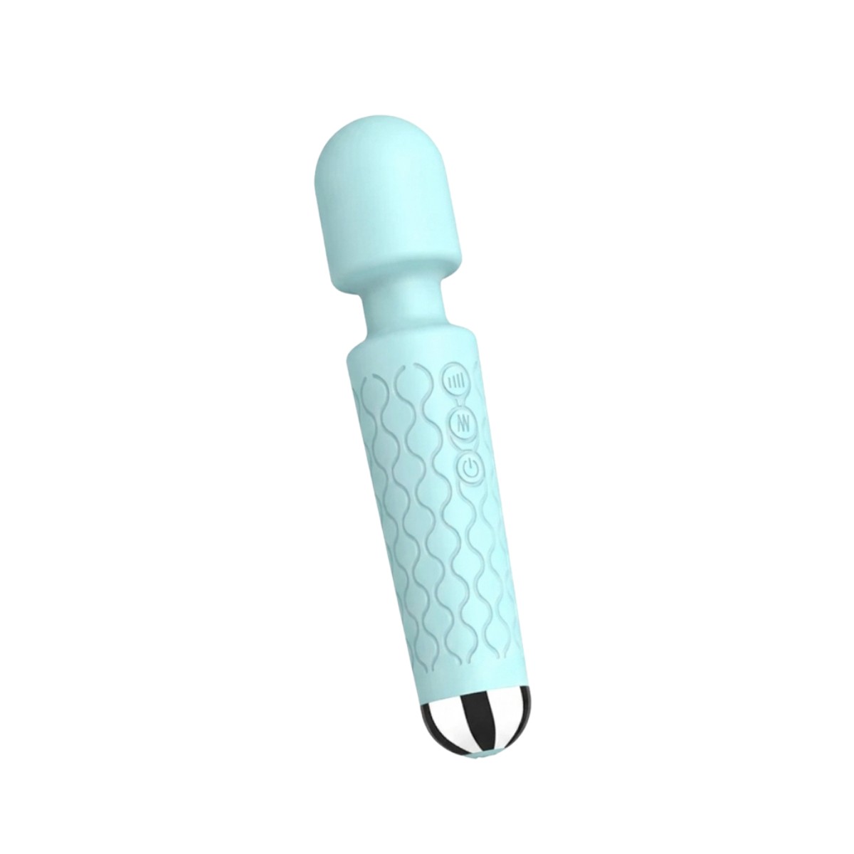 Varinha Mágica Massageadora com 20 Modos de Vibrações em 8 Intensidades e Recarregável - Yaffa | 19,5 x 4 cm | Disponível em 6 Cores - 4