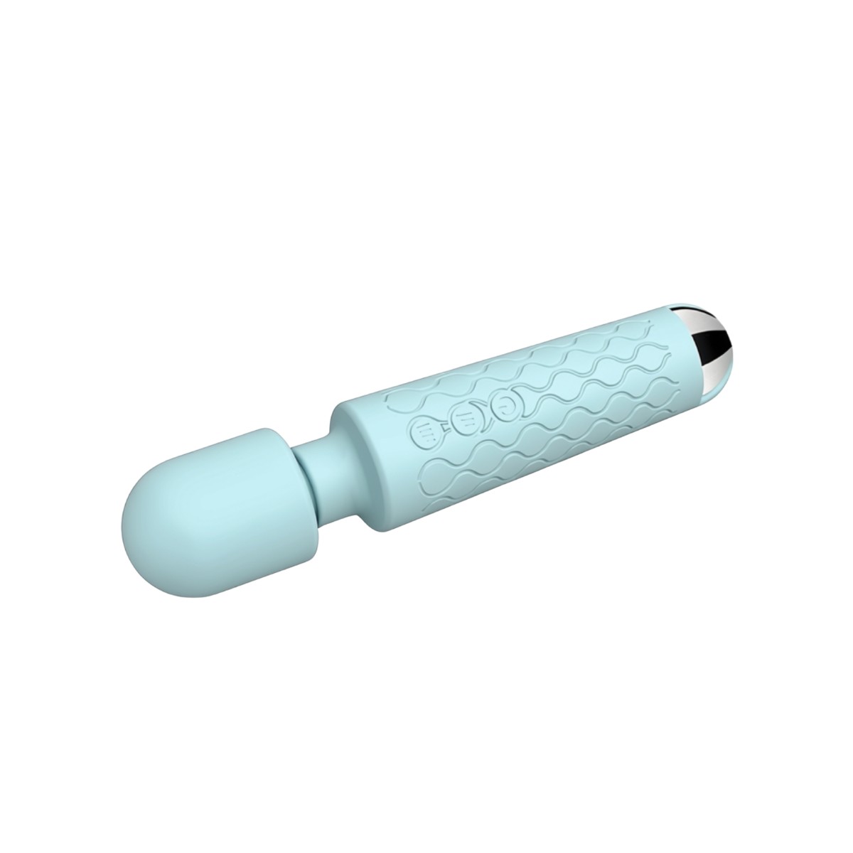 Varinha Mágica Massageadora com 20 Modos de Vibrações em 8 Intensidades e Recarregável - Yaffa | 19,5 x 4 cm | Disponível em 6 Cores - 5