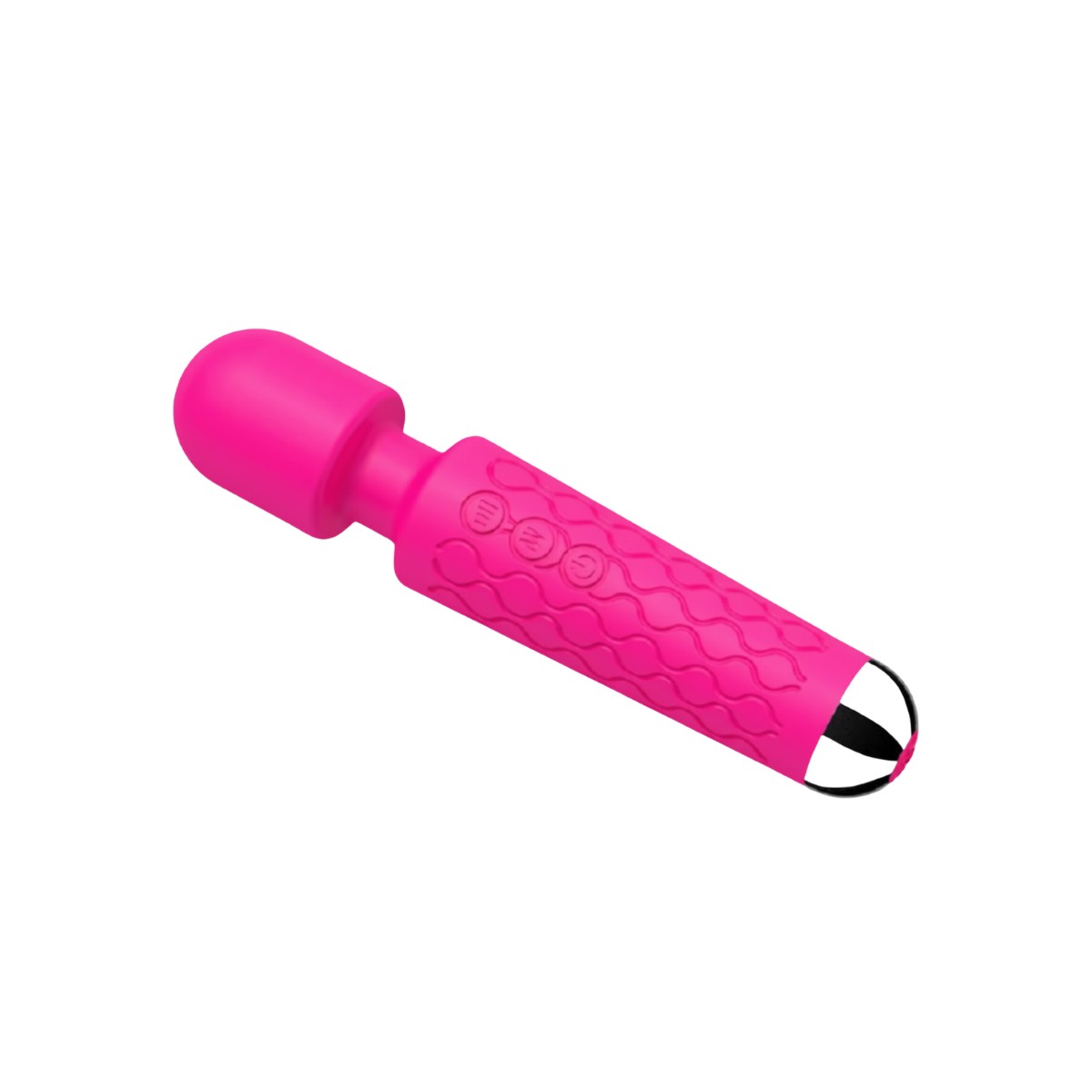 Varinha Mágica Massageadora com 20 Modos de Vibrações em 8 Intensidades e Recarregável - Yaffa | 19,5 x 4 cm | Disponível em 6 Cores - 7