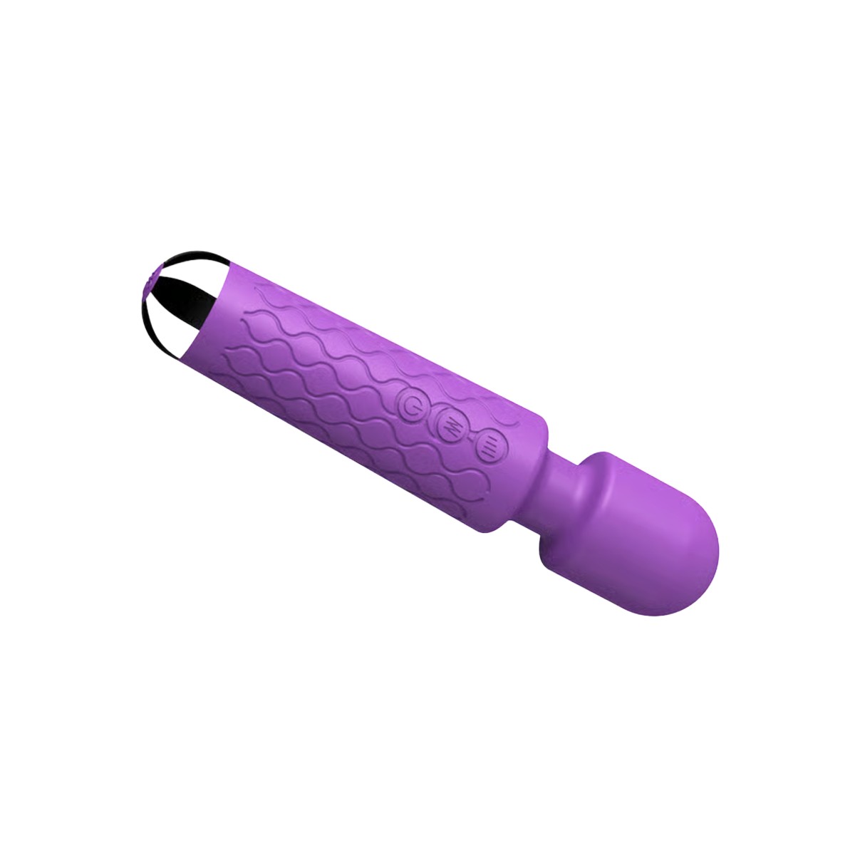 Varinha Mágica Massageadora com 20 Modos de Vibrações em 8 Intensidades e Recarregável - Yaffa | 19,5 x 4 cm | Disponível em 6 Cores - 3
