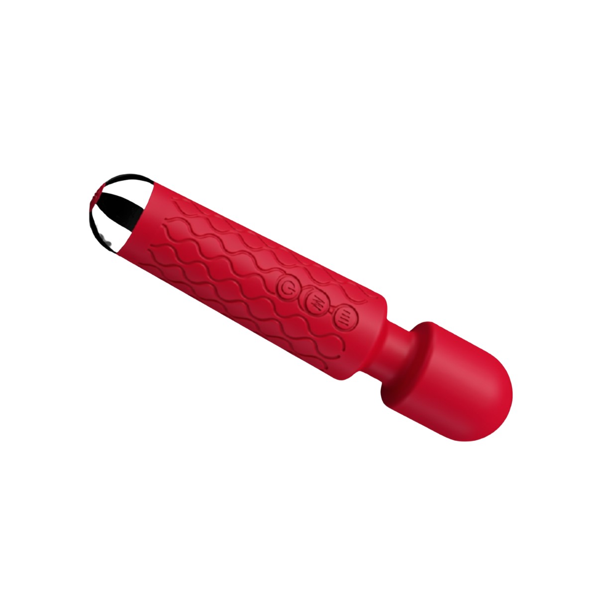 Varinha Mágica Massageadora com 20 Modos de Vibrações em 8 Intensidades e Recarregável - Yaffa | 19,5 x 4 cm | Disponível em 6 Cores - 14