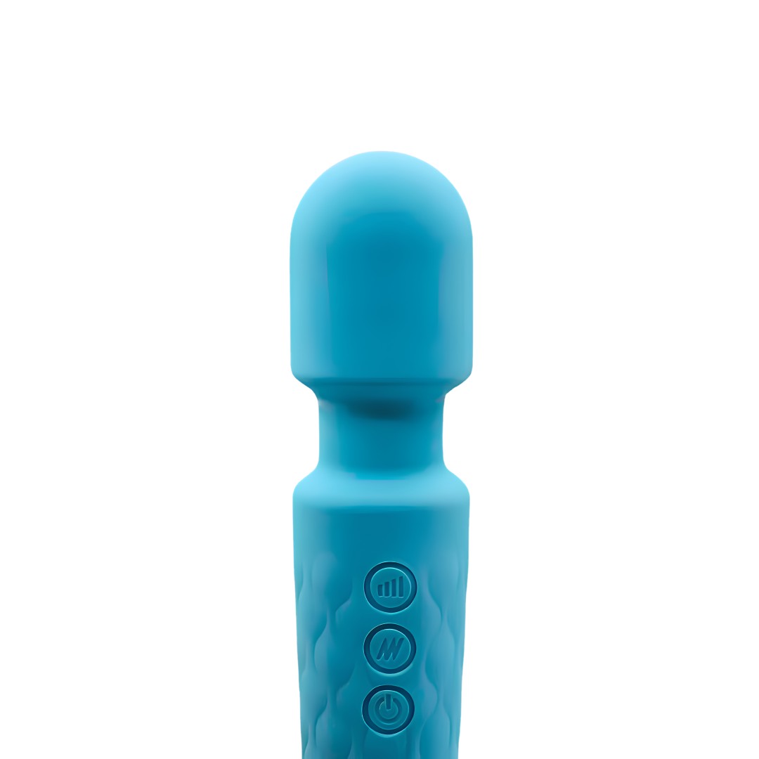 Varinha Mágica Massageadora com 20 Modos de Vibrações em 8 Intensidades Diferentes - Massager YouVibe | 20,3 x 4,2 cm | Disponível em 6 Cores - 19