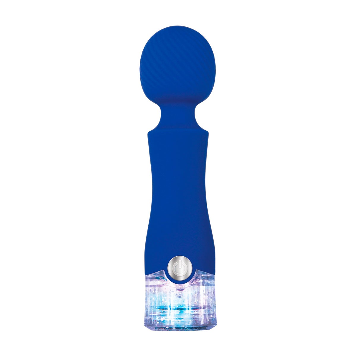 Varinha Mágica Massageadora em Silicone com 10 Modos de Vibração, Luz LED e Glitter na Base - Evolved Dazzle | 15,3 x 3,8 cm - 2