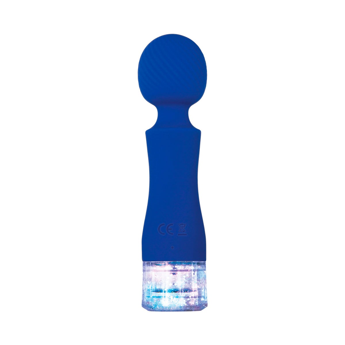 Varinha Mágica Massageadora em Silicone com 10 Modos de Vibração, Luz LED e Glitter na Base - Evolved Dazzle | 15,3 x 3,8 cm - 3