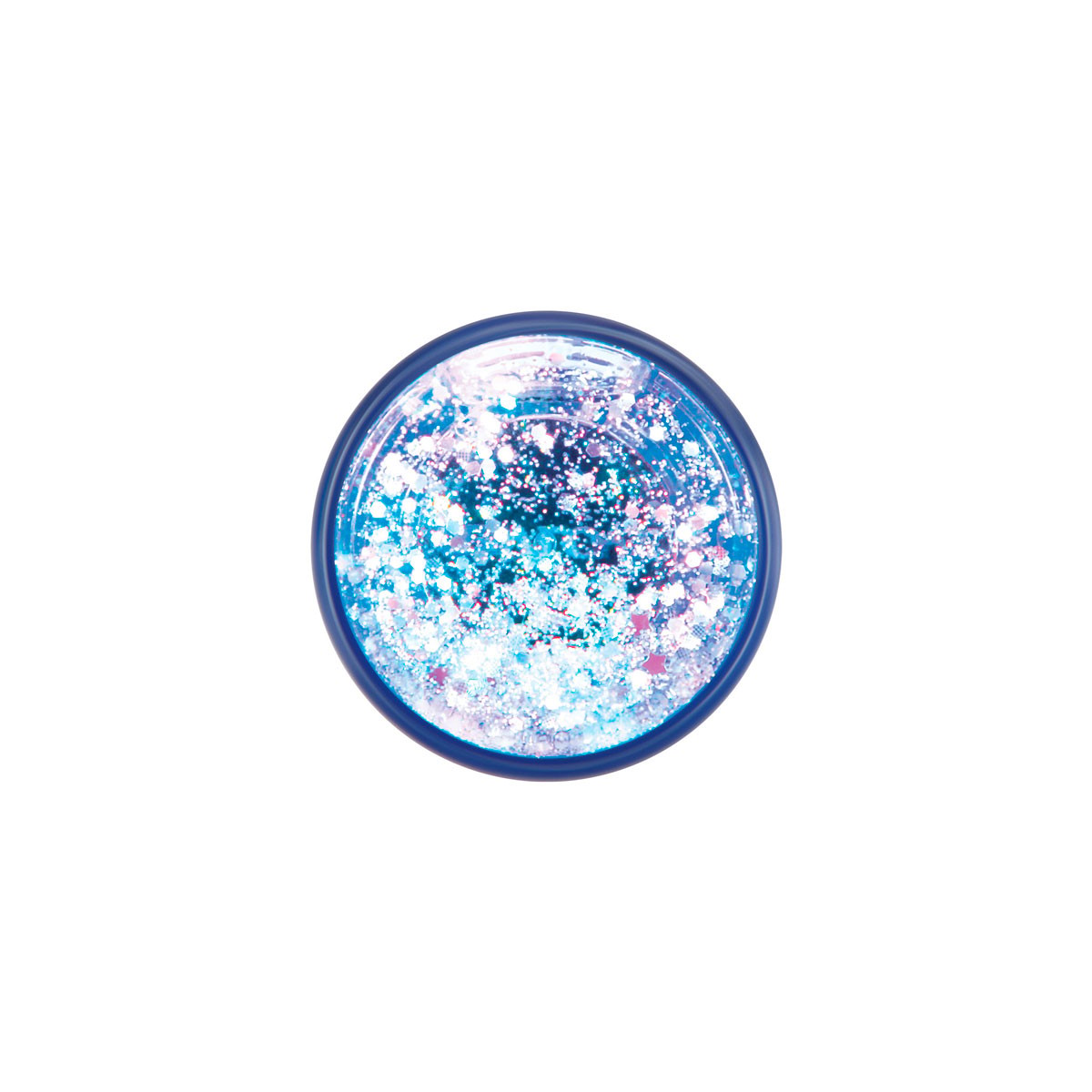 Varinha Mágica Massageadora em Silicone com 10 Modos de Vibração, Luz LED e Glitter na Base - Evolved Dazzle | 15,3 x 3,8 cm - 4