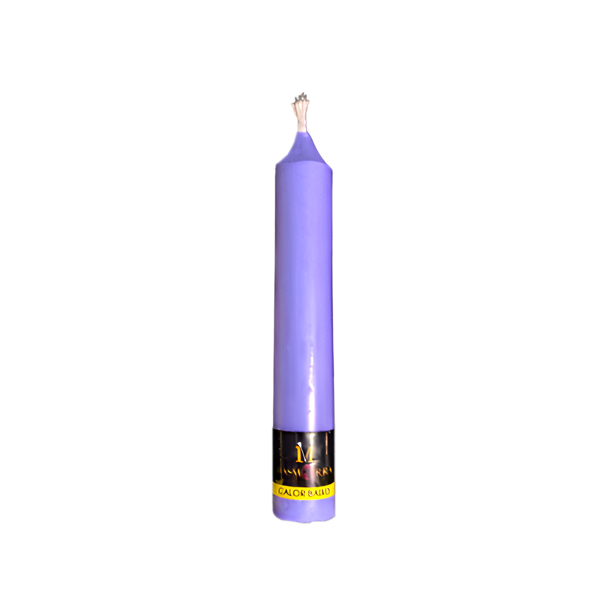 Vela de Cera com Calor Baixo - Masmorra Velas | 14 x 2,1 cm | Disponível em 4 Cores - 4