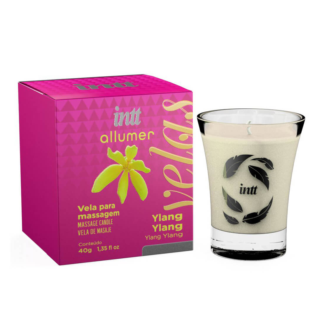 Vela Perfumada para Massagem Corporal - Intt Allumer | Disponível em 3 Aromas - 2