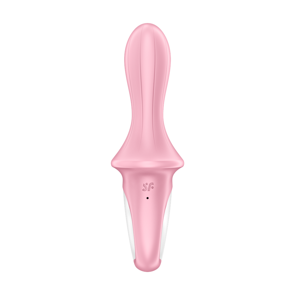 Vibrador Anal Recarregável em Silicone com Haste Inflável, 12 Modos de Vibrações, à Prova D'água e App Control - Satisfyer Air Pump Booty 5 | 8,5 x 3,4 cm - 6
