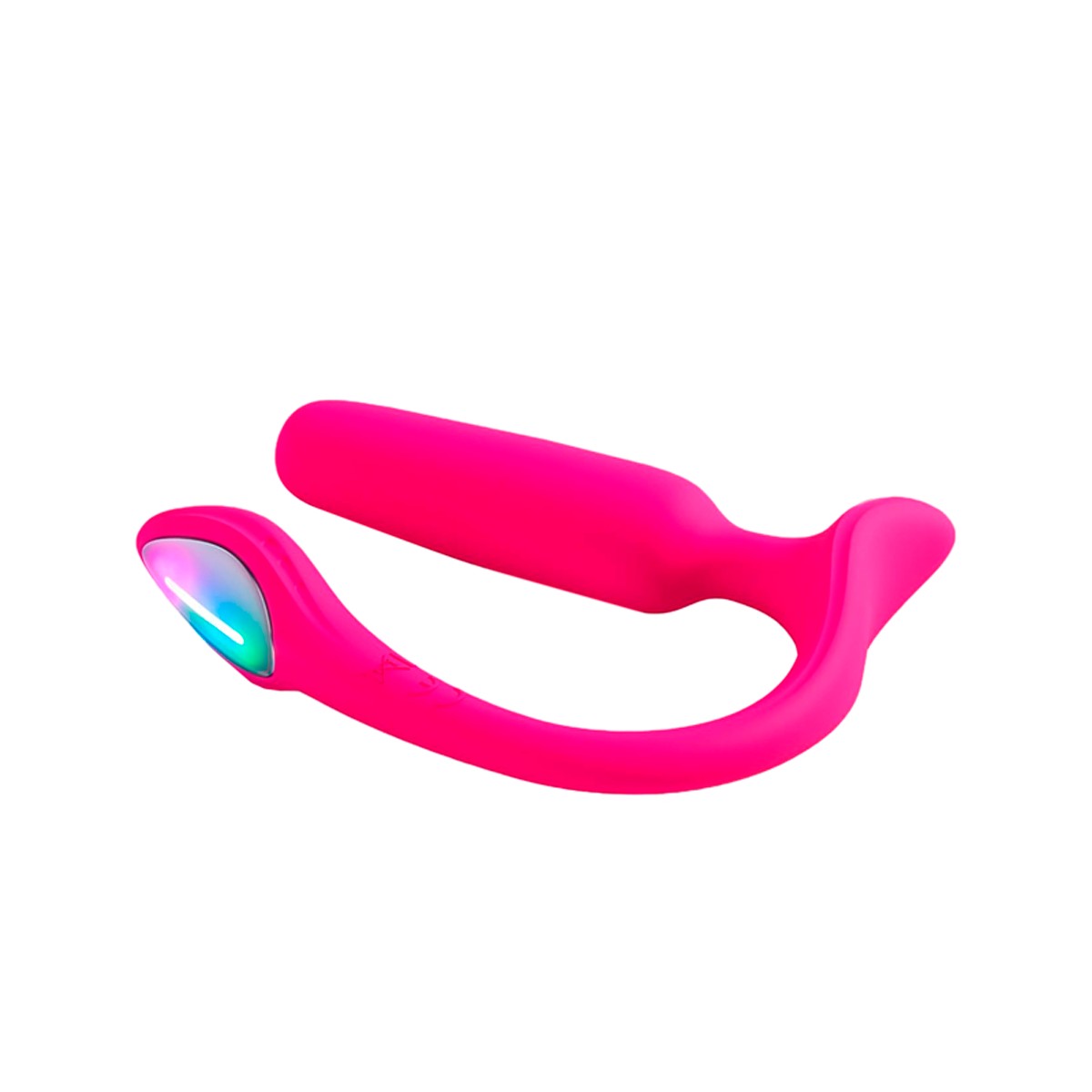 Vibrador Anal em Silicone com Controle Via Aplicativo, 7 Modos de Vibração, Luz LED e Recarregável - Lovense Lush Anal | 8 x 2 cm - 2