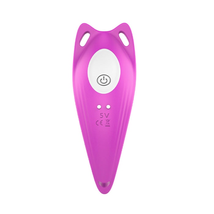 Vibrador em Silicone com 9 Modos de Vibrações, Controle Remoto Sem Fio e Calcinha - S-hande Rebecca-RCT | 13 x 4,3 | Disponível em 2 Cores - 5