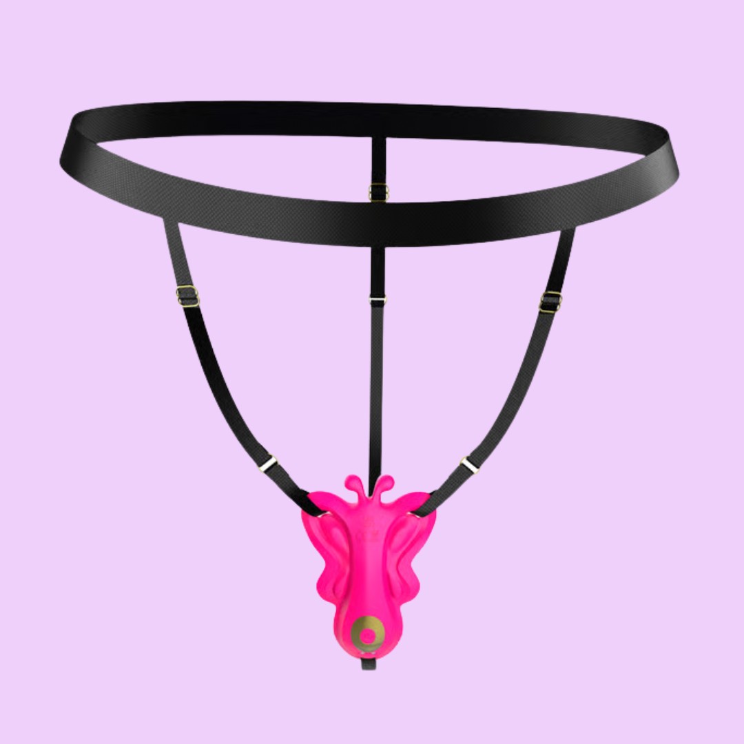 Vibrador de Calcinha em Silicone com 9 Vibrações, Aplicativo Interativo e Cinta - Exclusiva Fly - 3