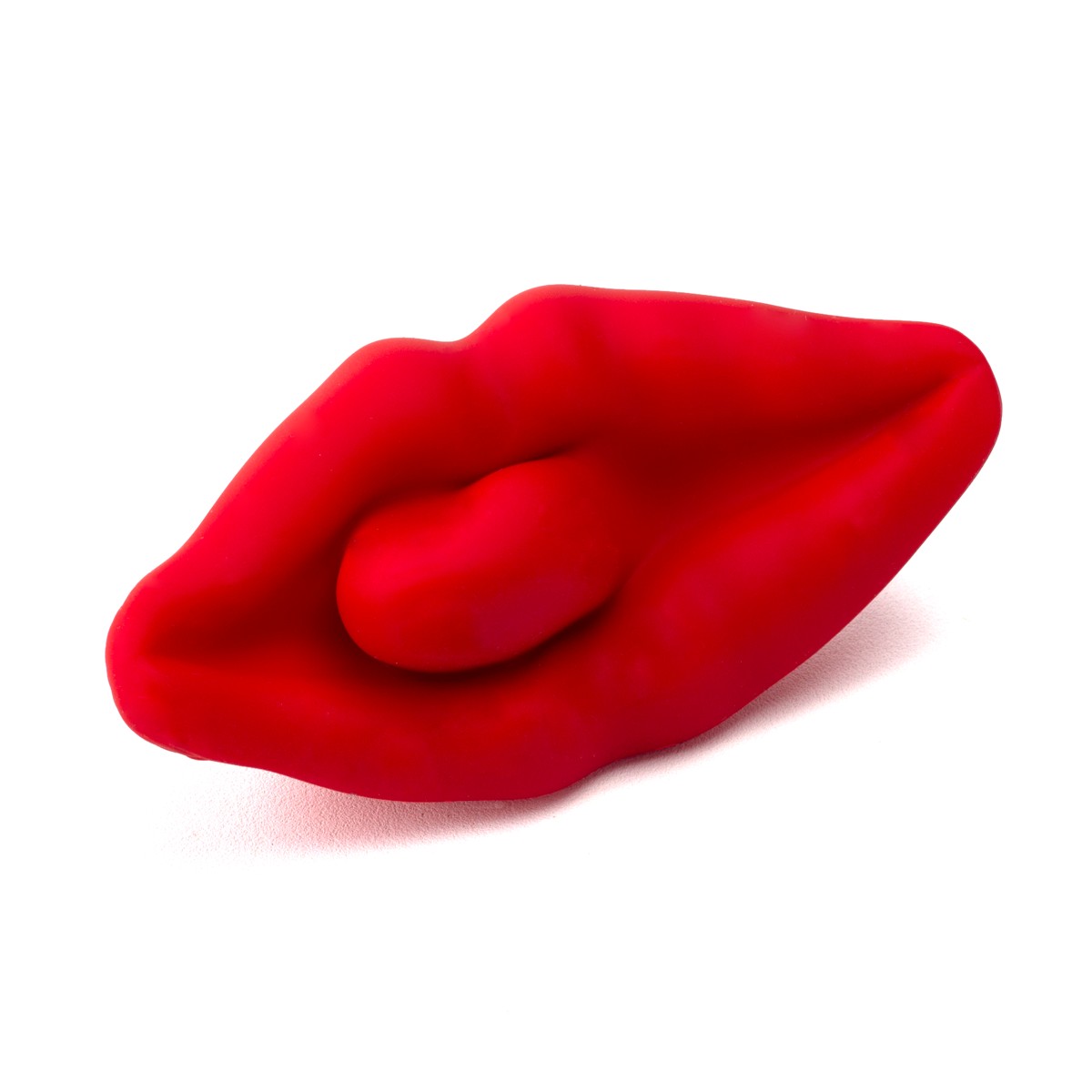 Vibrador de Calcinha em Silicone com Formato de Boca, Recarregável, 9 Modos de Vibração e Controle via Aplicativo | 8,5 x 4,2 cm - 2