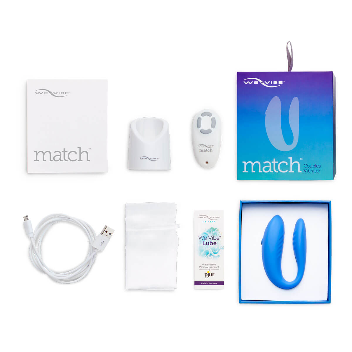 Vibrador Para Casais Recarregável com 10 Modos de Vibração e Controle Remoto Sem Fio - We-Vibe Match - 13