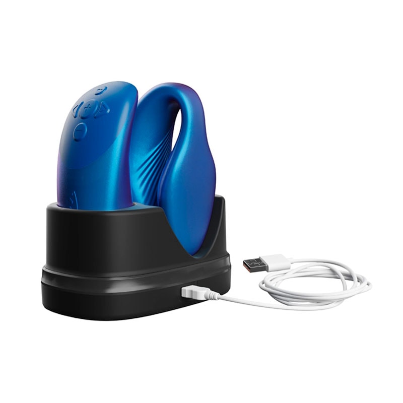 Vibrador para Casal Ajustável com 10 Modos de Vibração, Aplicativo Para Controle de Vibração e Controle Remoto Sem Fio - We-Vibe Chorus | 5 Cores - 4