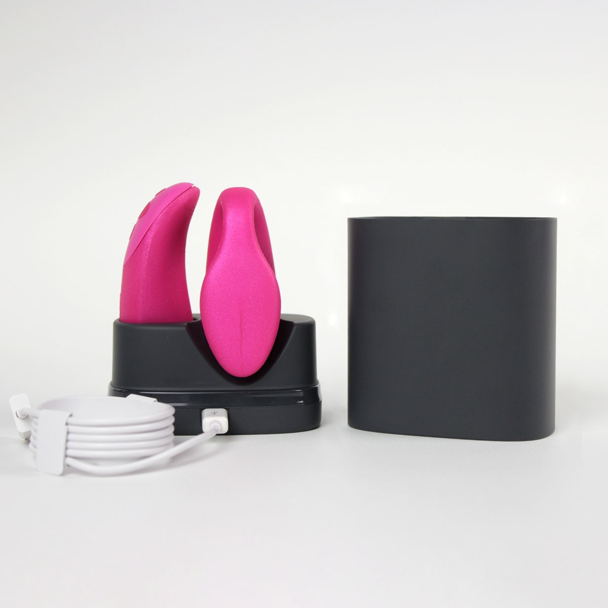 Vibrador para Casal Ajustável com 10 Modos de Vibração, Aplicativo Para Controle de Vibração e Controle Remoto Sem Fio - We-Vibe Chorus | 5 Cores - 10