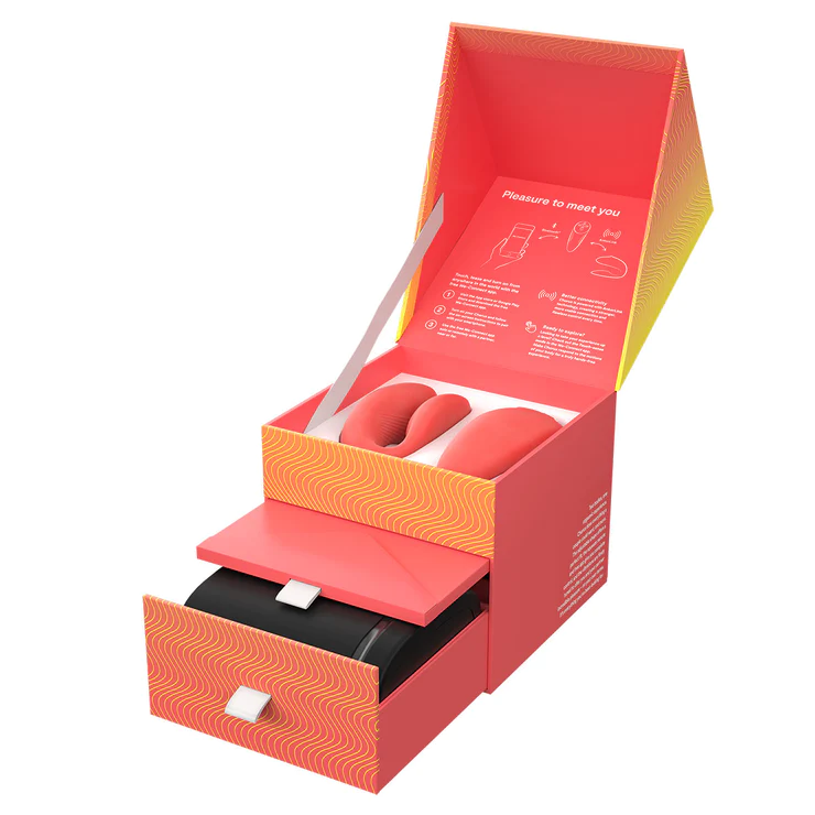 Vibrador para Casal Ajustável com 10 Modos de Vibração, Aplicativo Para Controle de Vibração e Controle Remoto Sem Fio - We-Vibe Chorus | 5 Cores - 22