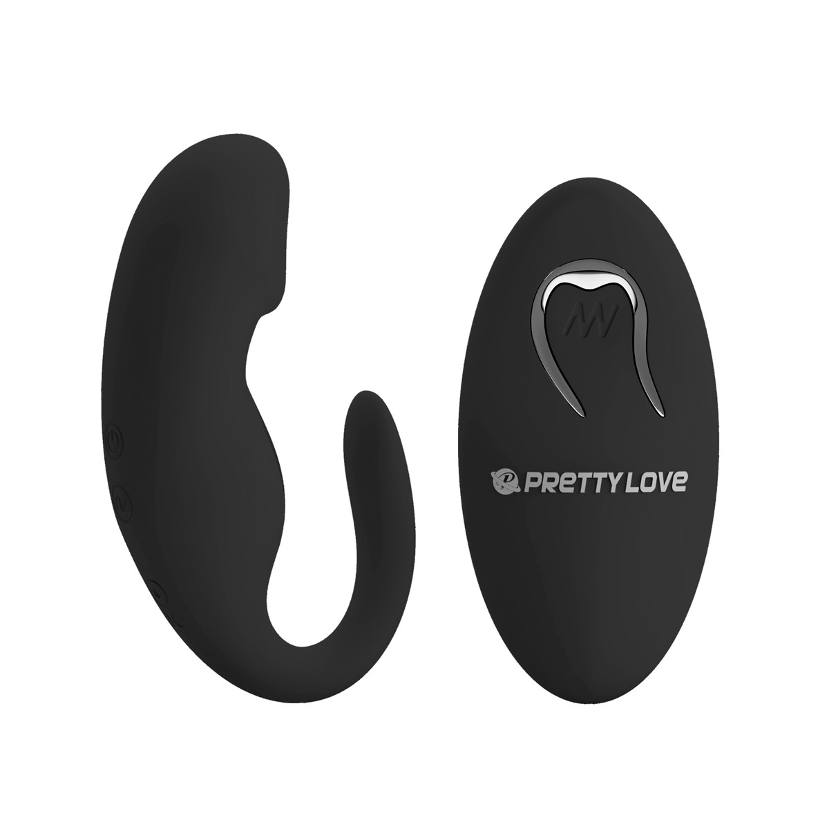 Vibrador de Ponto G em Silicone com 12 Modos de Vibrações, Recarregável  e Controle Remoto sem Fio - Pretty Love Tiffany | Disponível em 3 Cores - 3