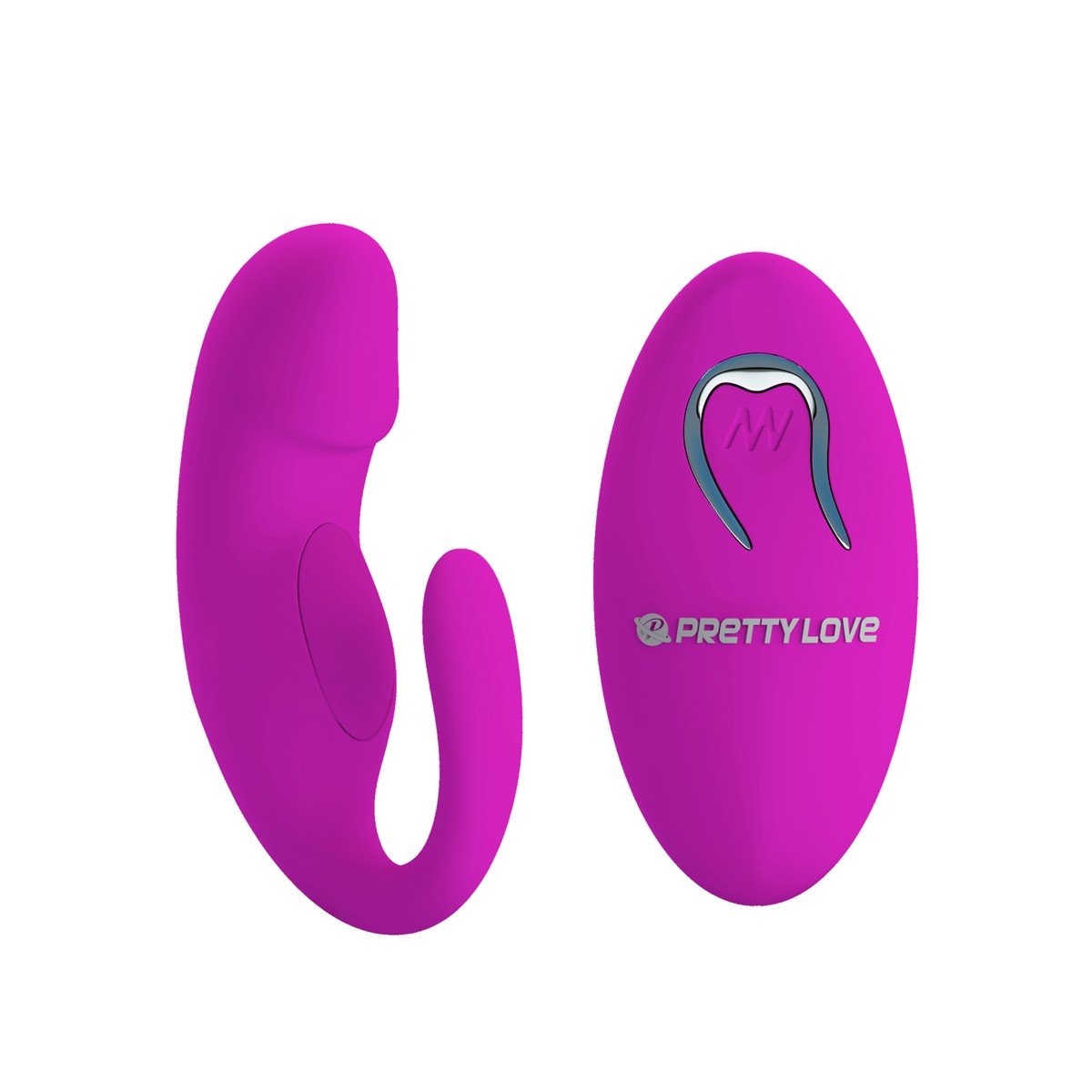 Vibrador de Ponto G em Silicone com 12 Modos de Vibrações, Recarregável  e Controle Remoto sem Fio - Pretty Love Tiffany | Disponível em 3 Cores - 7
