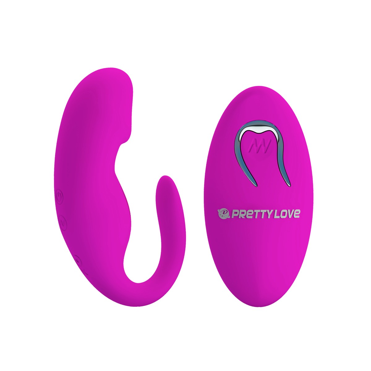 Vibrador de Ponto G em Silicone com 12 Modos de Vibrações, Recarregável  e Controle Remoto sem Fio - Pretty Love Tiffany | Disponível em 3 Cores - 6