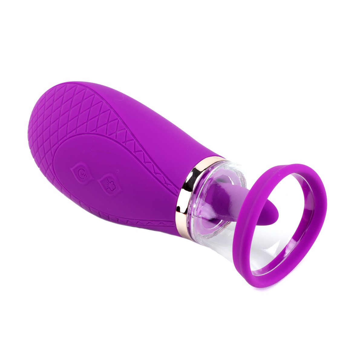 Vibrador Clitoriano Recarregável em Silicone com Língua Estimuladora com 9 Movimentos e 3 Modos de Sucção - S-Hande Pistil | 16,8 x 6,7 cm | Disponível em 5 Cores - 4