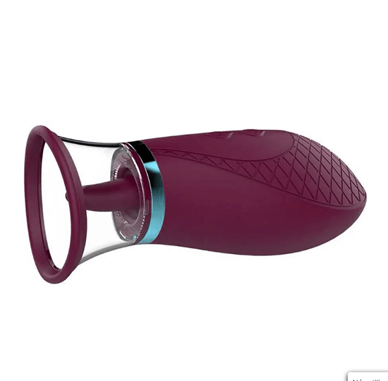 Vibrador Clitoriano Recarregável em Silicone com Língua Estimuladora com 9 Movimentos e 3 Modos de Sucção - S-Hande Pistil | 16,8 x 6,7 cm | Disponível em 5 Cores - 3