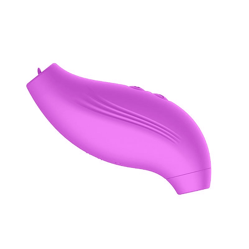 Vibrador Clitoriano em Silicone com 7 Modos de Estimulação de Língua e 7 Modos de Pulsação - Dibe Prince | 12,5 x 4,8 cm | Disponível em 3 Cores - 9