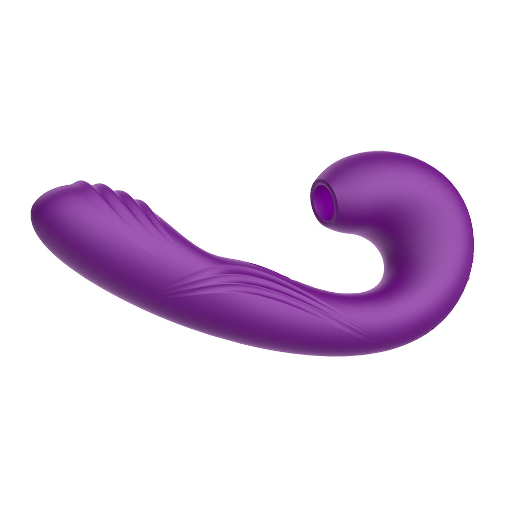 Vibrador de Clitóris e Ponto G Recarregável com 10 Modos de Pulsação e 7 Modos de Vibração - Aoleisi | 30 x 3,9 cm | Disponível em 2 Cores - 7