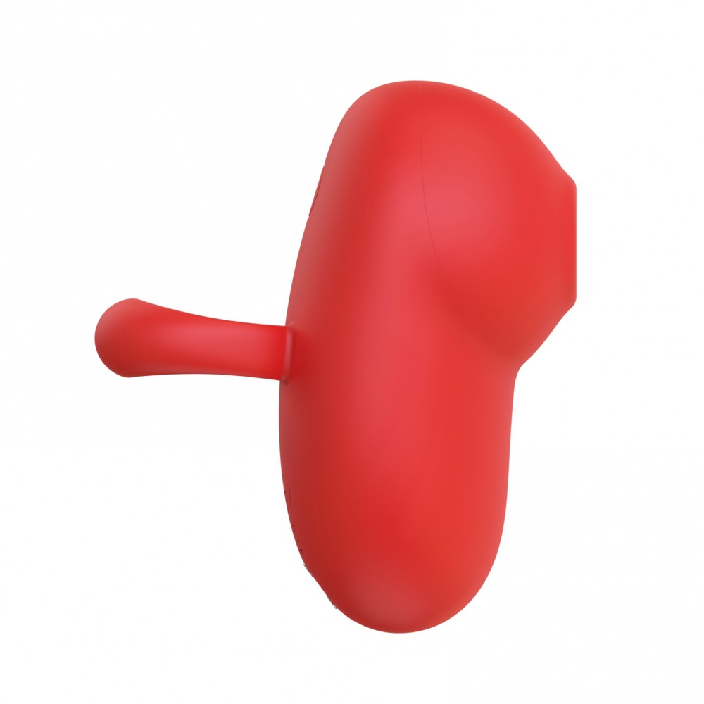 Vibrador de Clitóris em Silicone com 10 Modos de Sucção, Alça para os Dedos e Recarregável - I-moon Bee | 8,1 x 4,1 cm - 3