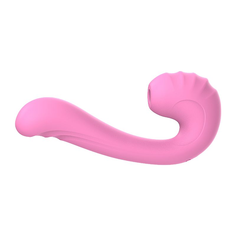 Vibrador Duplo Recarregável com 2 Motores,10 Modos de Vibração e Pulsações -  SI Zenobia | 12,3 x 3,3 cm | Disponível em 3 Cores - 2