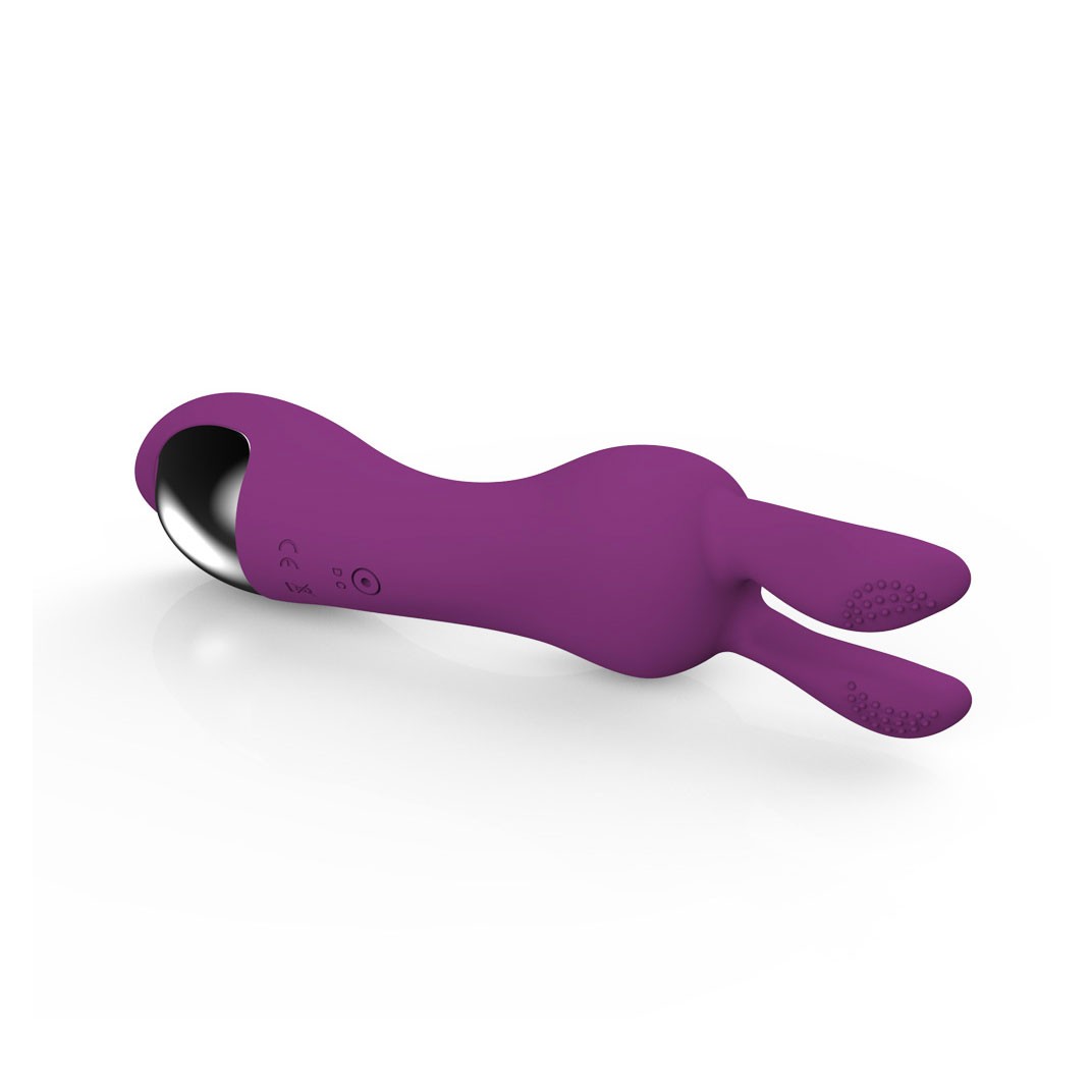 Vibrador Estimulador de Clítoris em Formato de Coelho, Recarregável e 10 Modos de Vibração - Vibe | 18 x 3,6 cm | Disponível em 2 Cores - 7