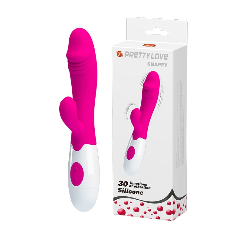 Vibrador Estimulador de Clitóris e Ponto G com 30 Níveis de Vibração - Pretty Love Snappy | 9,5 x 3 cm | Disponível em 2 Cores - 2
