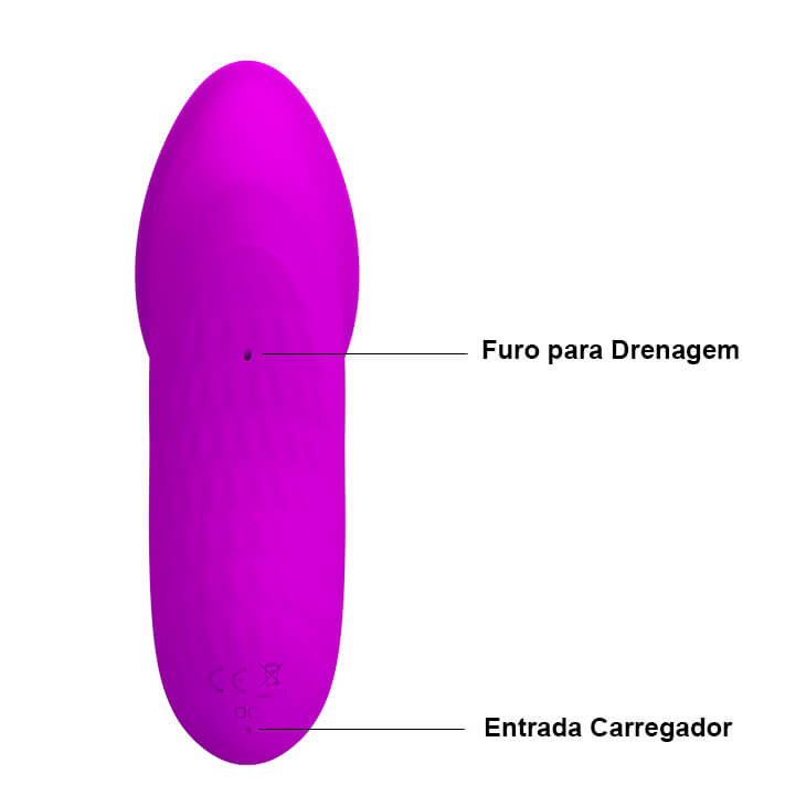 Vibrador Estimulador de Clitóris em Silicone com 7 Modos de Vibração, 7 Modos de Sucção e Resistente à Água - Pretty Love Isaac | Disponível em 2 Cores - 4
