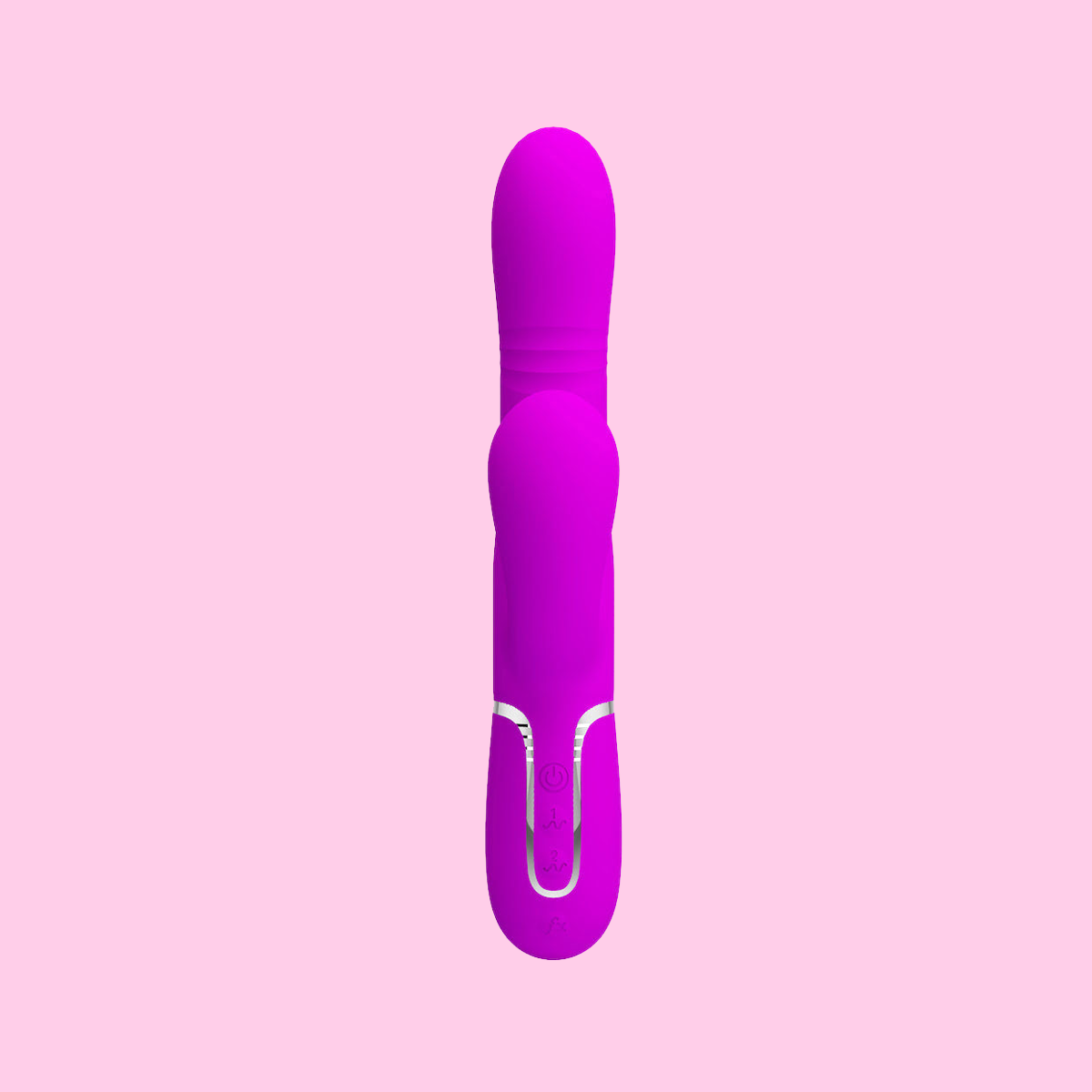 Vibrador e Estimulador de Ponto G e Clitóris com 7 Modos de Vibração e Pulsação, 4 Movimentos de Vai e vem e Recarregável - Pretty Love Mariane | 12 x 3,5 cm - 4